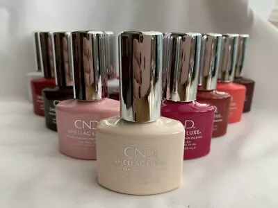 £7.90 • Buy CND SHELLAC LUXE™️ UV Nail Polish 60 Seconds Quick Removal 12.5ml