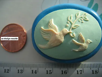 Christening/Wedding Peace Dove Silicone Mould/Mold SugarcraftCup & Cake Toppers • £4.95