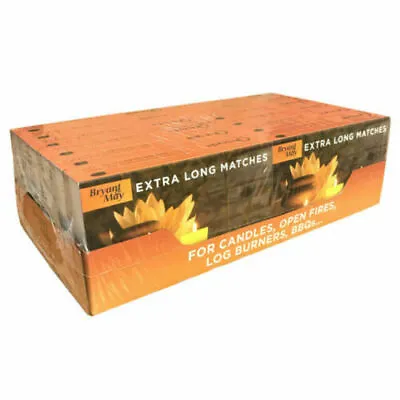 Bryant & May Extra Long Safety Matches Ideal For Fires BBQs SELECT QUANTITY • £0.99