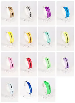 £32 • Buy 1000 Custom Printed Tyvek Wristbands Personalised Logos Events Nightclub Etc 