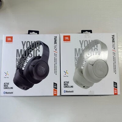 $55 • Buy JBL Tune 760NC Noise-Canceling Wireless Over-Ear Headphones/3 Colors