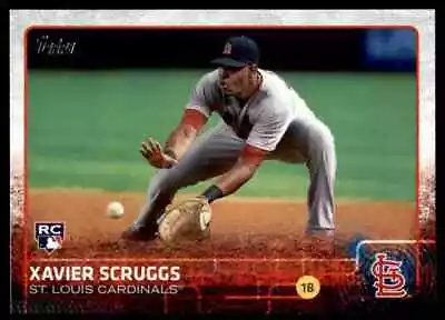 2015 Topps Series 2 Xavier Scruggs RC #694 St. Louis Cardinals • $0.99