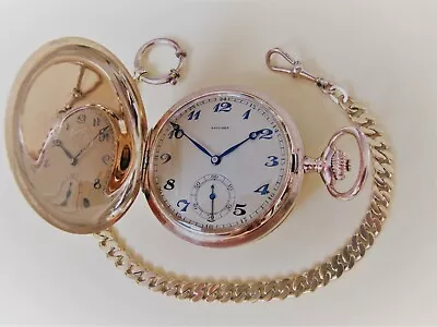 Quality Antique Longines Pocket Watch 14k Solid Gold Switzerland 1926 • £2380