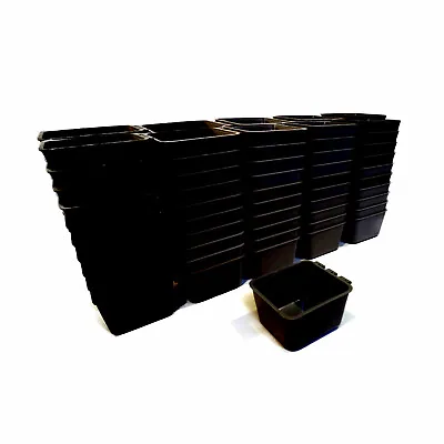 (Pack Of 100) Black Cage Cups Inner Specs 4 1/8  Long 2 3/8  Tall 3 1/4  Wide • $93.99