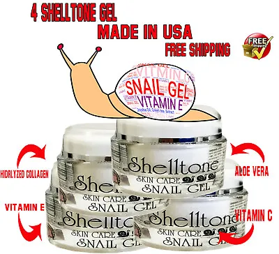  4 SHELLTONECELLTONECELTONE BABA DE CARACOL SNAIL GELgliseeceltonevitamin E • $24.99