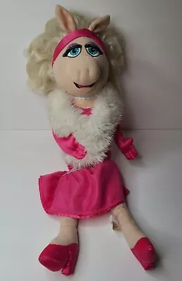 Disney Parks Miss Piggy Plush Muppets Pink Gown 20  Stuffed Animal • $24.95