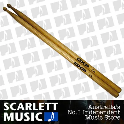 DXP D115A Maple 5A Drum Sticks With Wooden Tips - New • $14.95