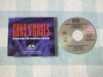 £4 • Buy Guns N' Roses - Knocking On Heaven's Door  1992 UK CD Single