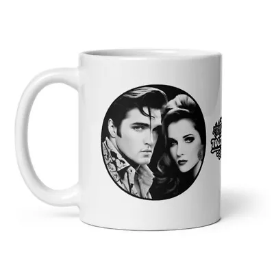 Elvis Presley Mug Cup | Elvis Presley And Lisa Marie Mug Elvis Gift | Elvis Mug • $19.95