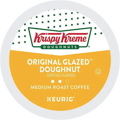 Krispy Kreme Doughnuts Original Glazed Doughnut K-Cups Medium Roast 24 Count • $13.99