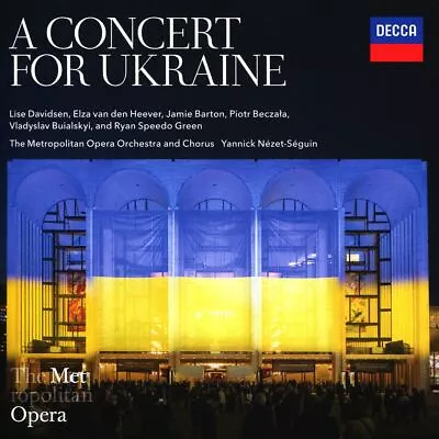 Metropolitan Opera - A Concert For Ukraine New Cd • $20.59