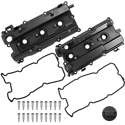 Engine Valve Cover Assembly For 02-09 Nissan Altima Maxima Quest 3.5L VQ35DE • $69.34