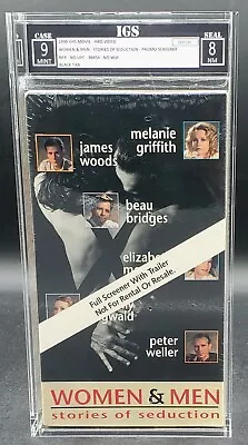 Igs 1990 9-8 Women & Men Storie Of Seduction Promo Screener Vhs Graded Movie • $85