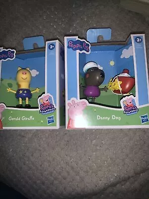 Peppas Adventures Playsets - Gerald Giraffe And Danny Dog • £12