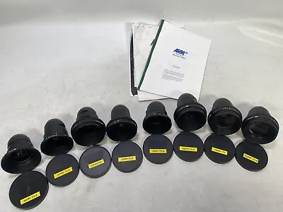 £38000 • Buy ARRI Arri Shift & Tilt Lenses 18,20,24,28,35,45,90,110,150mm With Flight Case