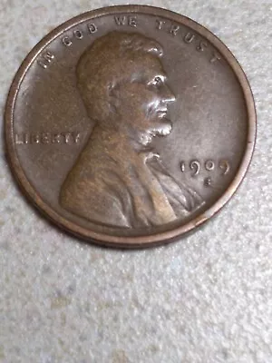 1909 S Mint Wheat Cent. Key Date Rare. • $140