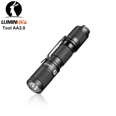 LUMINTOP LED Flashlight Tool AA 2.0 EDC Flashlight Max 650 Lumens Max 127meters • $21.80