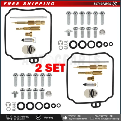 $35.94 • Buy Carburetor Gaskets Jets Rebuild Kit For Yamaha XVS65 V-STAR 650 Custom 1998–2005