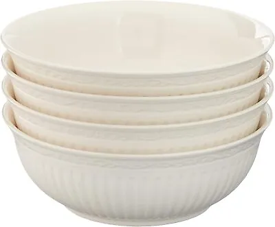 Italian Countryside Stoneware Soup/Cereal Bowl 7-Inch Set Of 4 24 OuncesWhite • $105