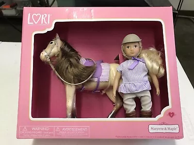 Lori By Our Generation Marjorie 6  Doll & Her Horse Maple New • $42.88