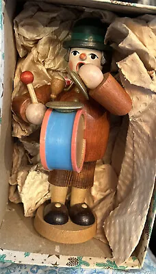 VTG Expertic Erzgebirge German Smoker Incense Burner “drum” Original Box New ￼ • $48