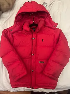 Red Ralph Lauren Puffer Size Small • $150