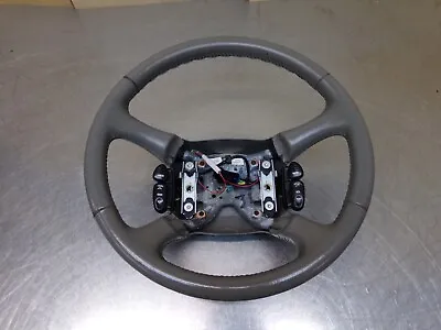 Chevrolet GMC Tahoe Suburban Yukon Steering Wheel 98-02 Gray Leather • $139.99