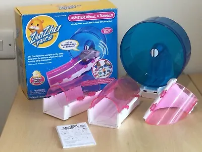 2008 Zhu Zhu Pets Hamster Wheel & Tunnels Boxed Complete & Instuctions • £17.99