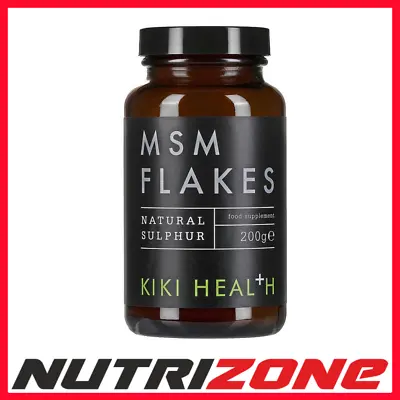 KIKI Health MSM Flakes Powder - 200g • £15.50