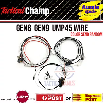 Upgrade Gen 8 Gen 9 Um-p45 Wire 10-A AMP OMRON SWITCH JinMing Wires Gel Blaster • $22.94