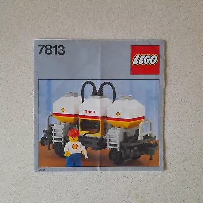 £6.50 • Buy Lego Instruction Manual Only For Vintage Set 7813 'Shell Tanker Wagon' 12v Train