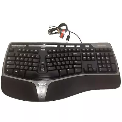 Microsoft Natural Ergonomic Keyboard 4000 V1.0 KU-0462 Model 1048 USB Wired • $30