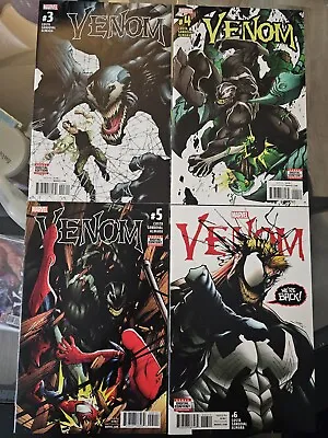 Venom #3-6 (2017) 4-Issue Lot! Full Run! Costa Sandoval Almara • $7.88