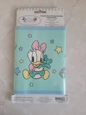 Disney Babies - Baby Mickey & Minnie Mouse Daisy- Decorative Border - Wallpaper • $7.28