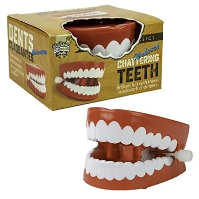 Funtime Gifts 10622 Classic Clockwork Chattering Teeth Red • £5.99