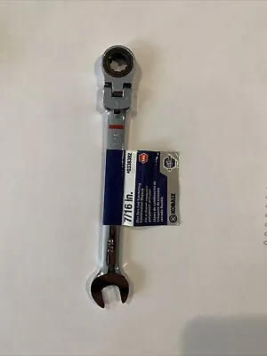 Kobalt 7/16-in Flexible Head Ratchet WrenchItem #338382 New Free Post • $17.95