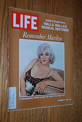 Life Magazine September 8 1972 MARILYN MONROE • $7.49