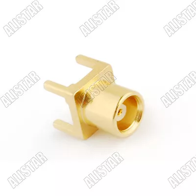 10x MCX Female Jack Thru Hole PCB Mount Solder Post Coaxial Connector Straight • $7.84