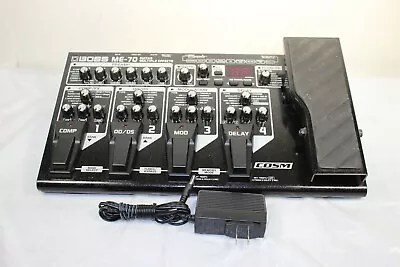 $199.99 • Buy BOSS CORPORATION ME-70 GUITAR MULTI-EFFECTS PEDAL W/ SNARK AC ADAPTER