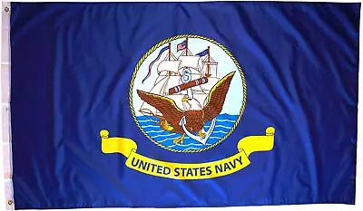 United States Navy Flag USN Emblem Banner US Military Pennant New 3x5 Ft • $6.99