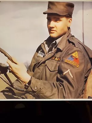 Elvis Presley Army Picture 8 1/2 X 11 .  • $6.99