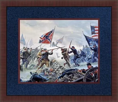 Mort Kunstler Civil War Print - The High Tide Custom Framed • $75