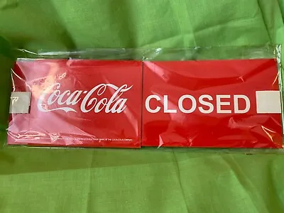 Cola Open/Closed Shop Door Sign 2007 - New Sealed In Original Packaging Coca • $26.99