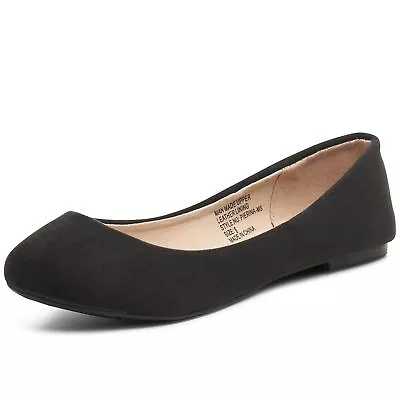 Alpine Swiss Pierina Womens Classic Round Toe Ballet Flats Work Slip On Shoes • $17.99