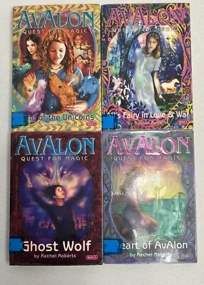 Avalon Quest For Magic Paperback Books 1-4 By Rachel Roberts. Preowned • $9.98