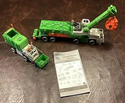 Matchbox Mega Rig Recycle Action Pack Building System • $19.99