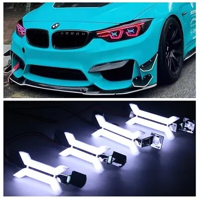 4x LED X Concept Angel Eyes Fit BMW F80 M3 F82 M4 F32 LED&Halogen Headlights DRL • $85.63