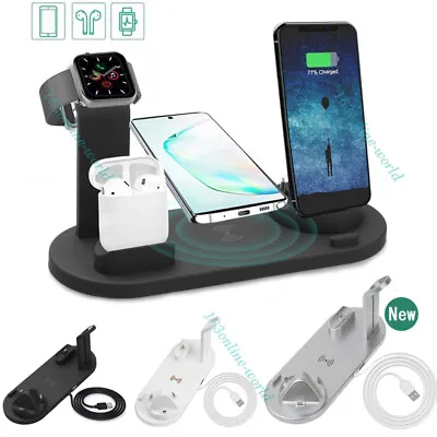 $21.99 • Buy 3 In 1 Wireless Charger Dock Charging Station For Apple Watch IPhone 12 11 XS 8+