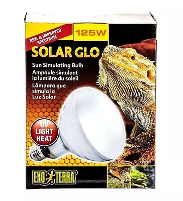 Exo Terra Solar Glo Mercury Vapor Lamp A U/V Light Heat Reptile  • $28.99