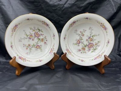 $19.99 • Buy Noritake Ivory China Asian Song Pattern 7151 -  Coupe Soup Bowls Set Of 2